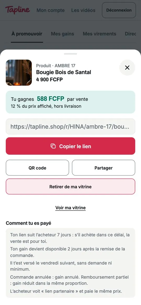 Le lien du créateur